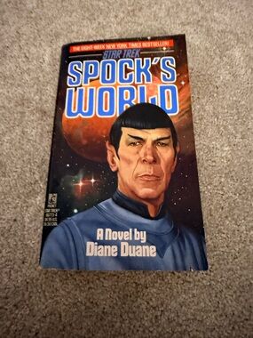 Star Trek: Spock's World by Diane Duane - Blue Cover